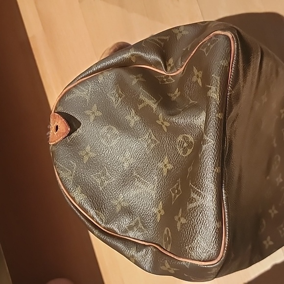 Authentic LOUIS VUITTON Speedy 30 Monogram Canvas Boston Hand Bag Purse - Picture 14 of 14